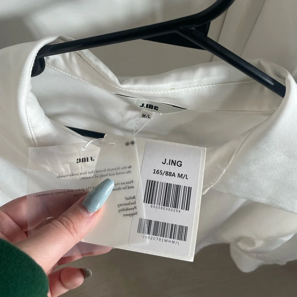 White button down - Picture 3 of 3